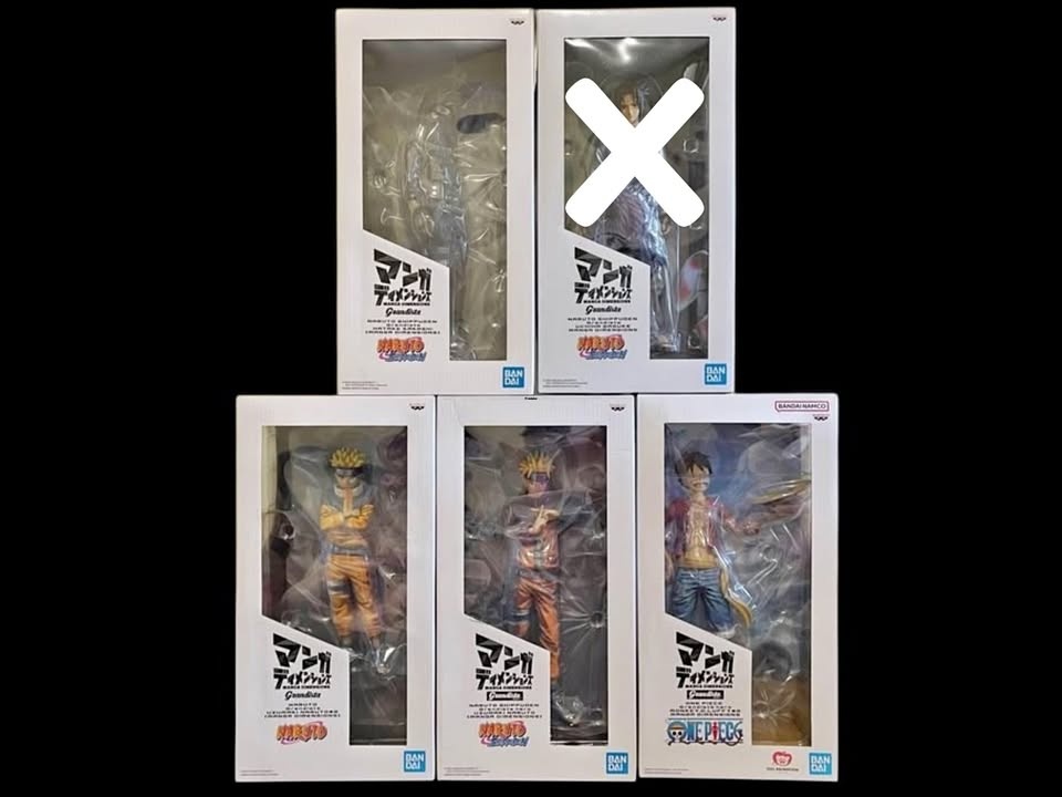 Naruto And One Piece Grandista Manga Dimensions