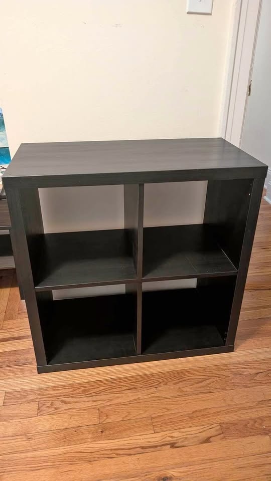 IKEA - Kallax shelf unit black brown
