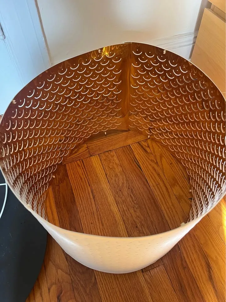 Floor lamp IKEA SKAFTET + Lamp shade white NYMO image indicator(3)