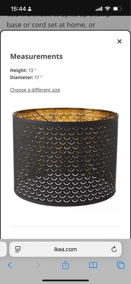 Floor lamp IKEA SKAFTET + Lamp shade white NYMO image indicator(8)