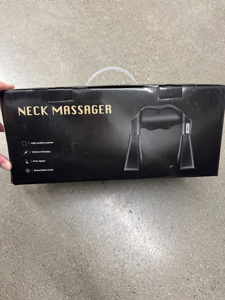Neck & Shoulder Massager – Brand New (Heat & Vehicle Charging) - photo 3