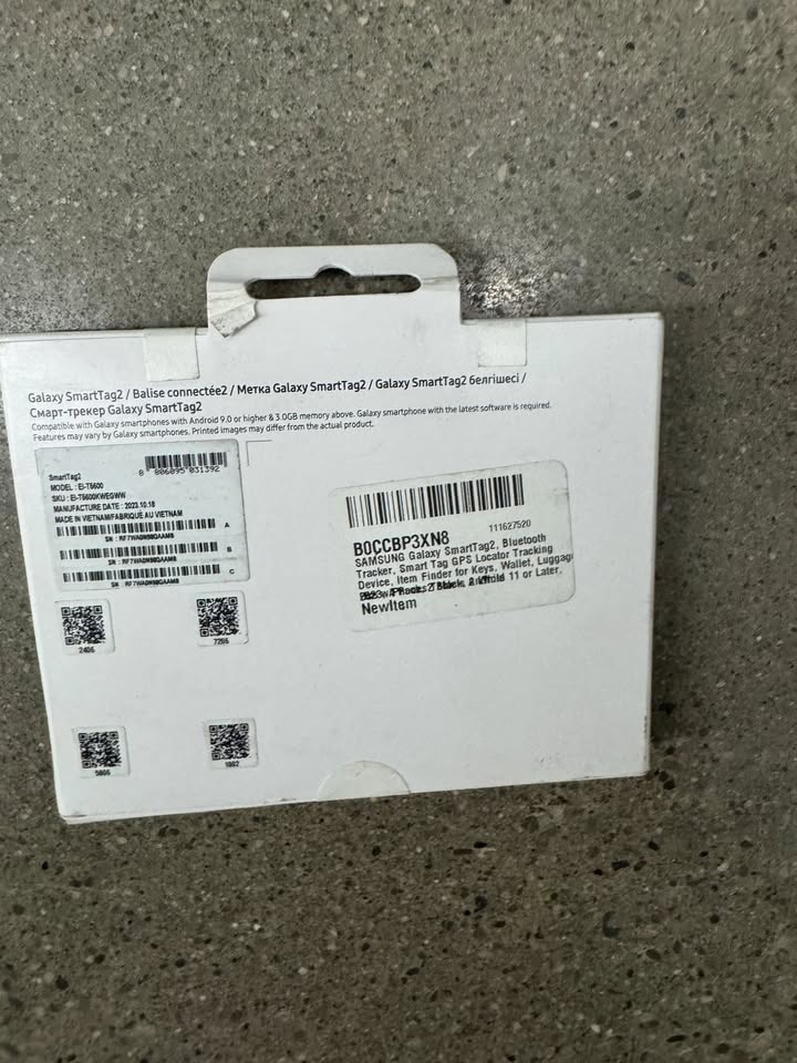 Samsung Galaxy SmartTag2 – 4-Pack (Brand New, Unopened) - photo 2