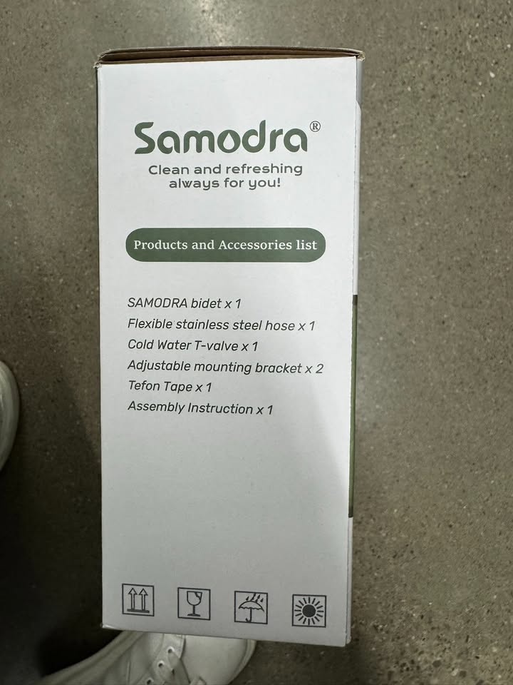 Samodra Ultra-Slim Bidet Attachment – Brand New - photo 3