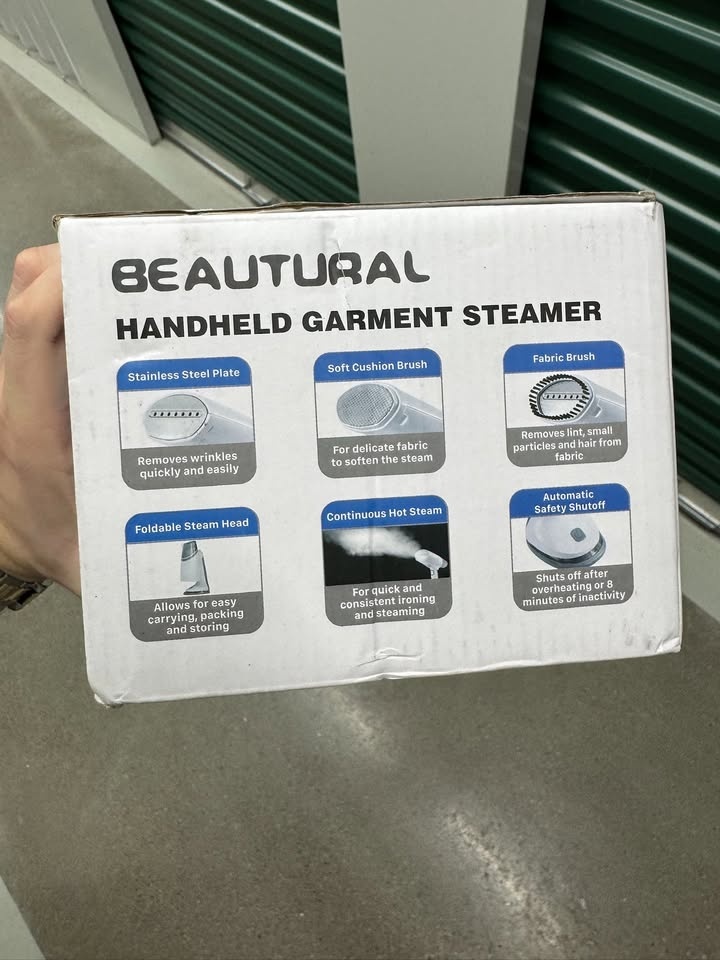 Beautural Handheld Garment Steamer – Brand New - photo 4