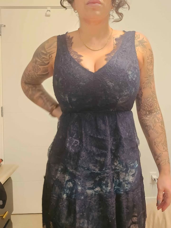 Womens lace party dress - photo 3