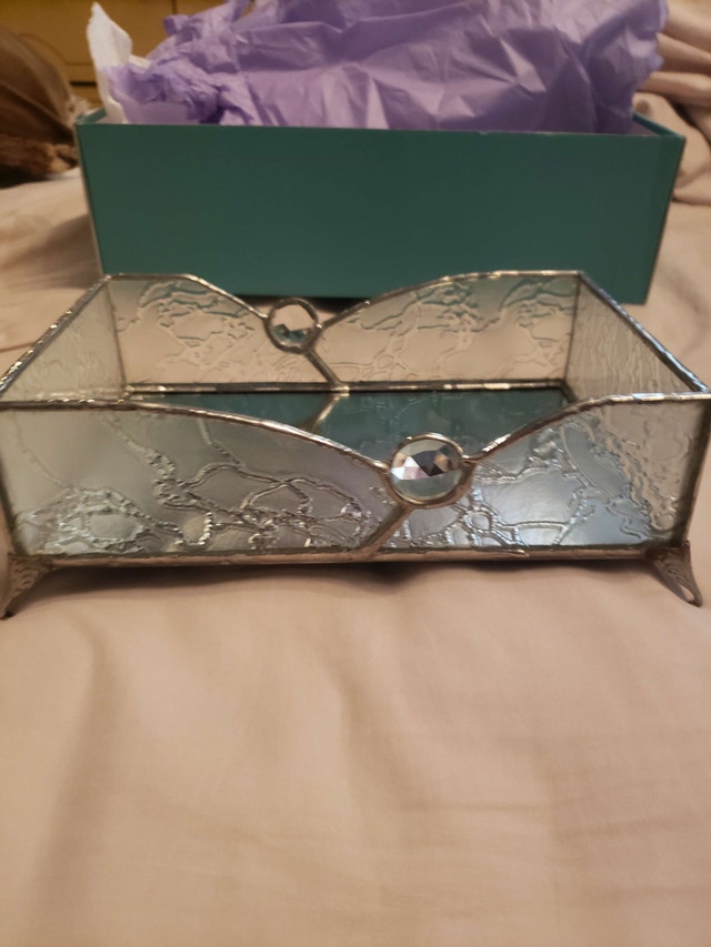 Brand new candle holder, trinket tray and wall stickers - photo 3
