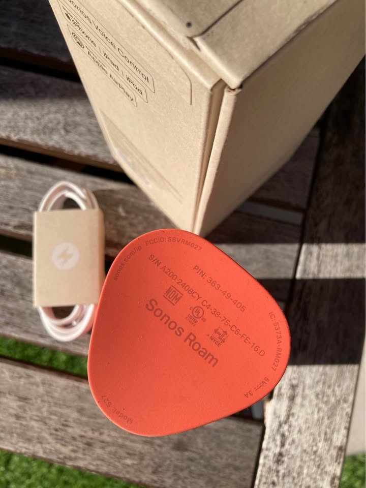 Sonos Roam 2 Bluetooth Waterproof Speaker - photo 3