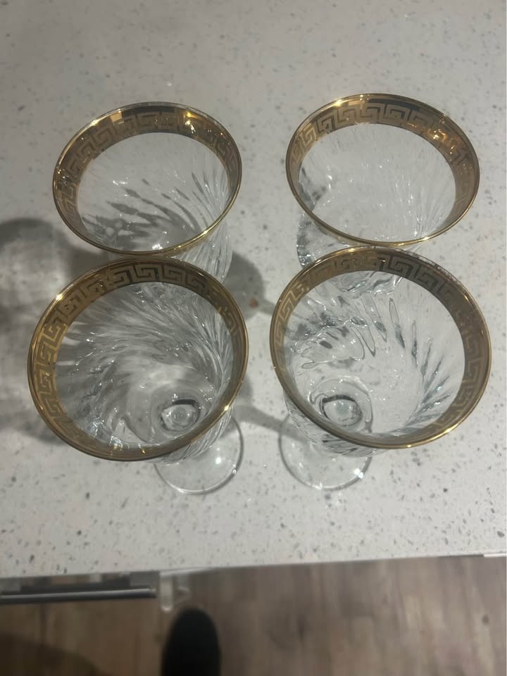 Vintage Italian Crystal Wine Glass (Set of 4) - photo 2