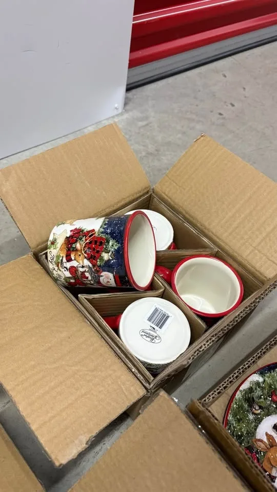 Certified International Christmas Snowman 16Pc Dinnerware image indicator(4)