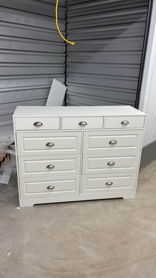 46.7" W 9 Drawer Bedroom Dresser - photo 3