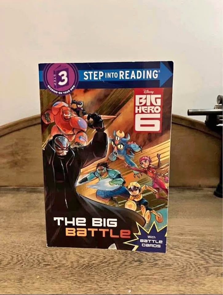 Disney Big Hero 6: The Big Battle Book