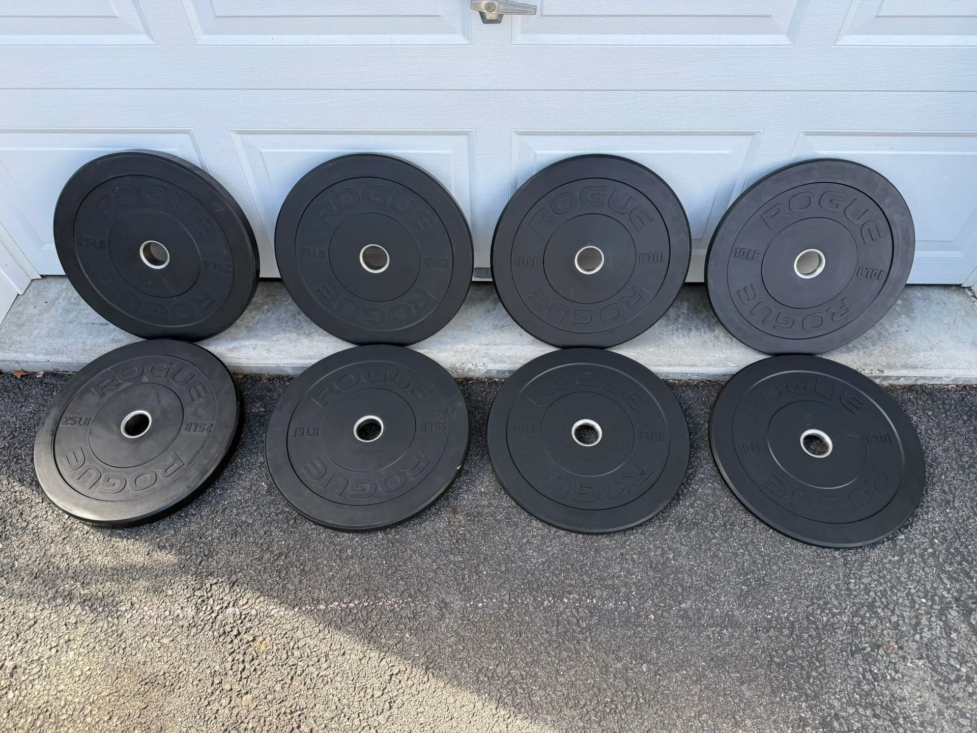 Rogue Fitness Olympic Bumper Plate Set thumbnail