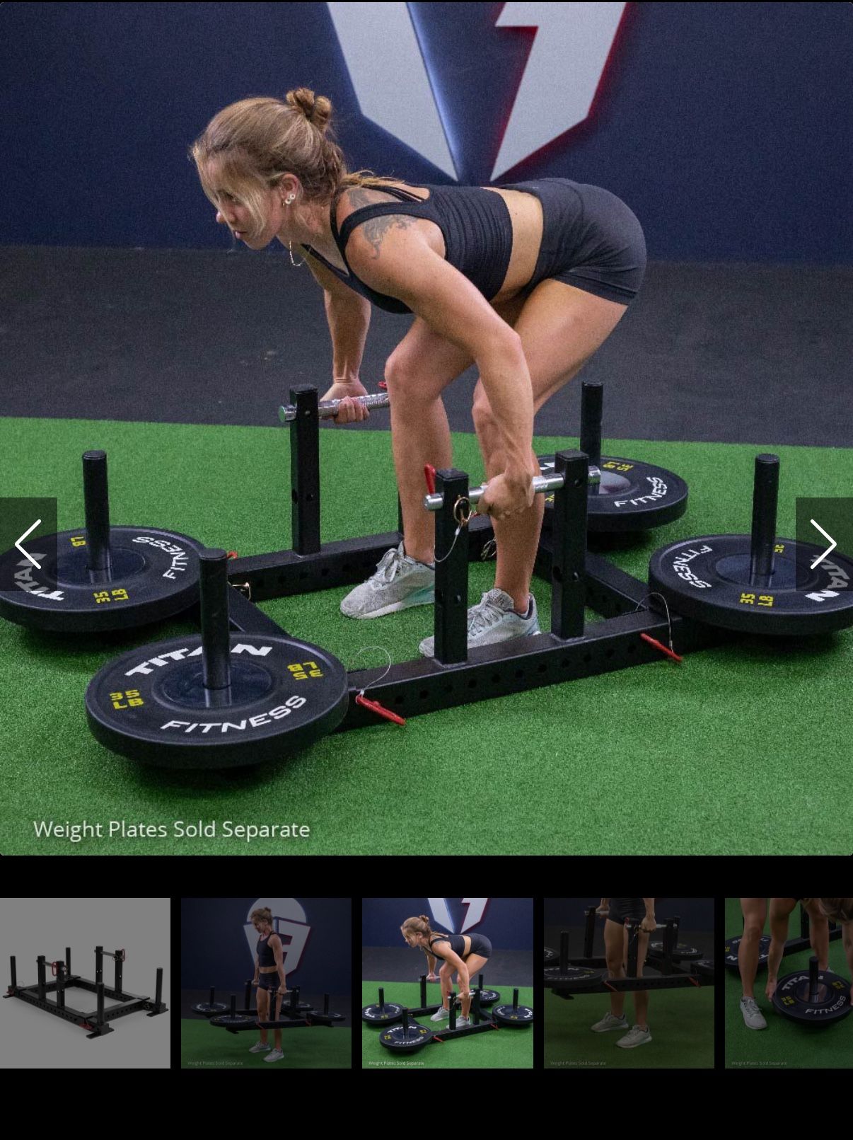 Titan Fitness Strongman Farmers Walk Handles - photo 3