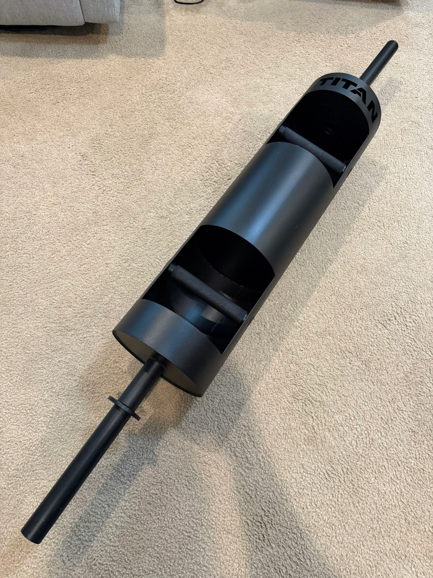 🚨Brand New🚨 10” Titan Fitness Rackable Strongman Log Barbell thumbnail