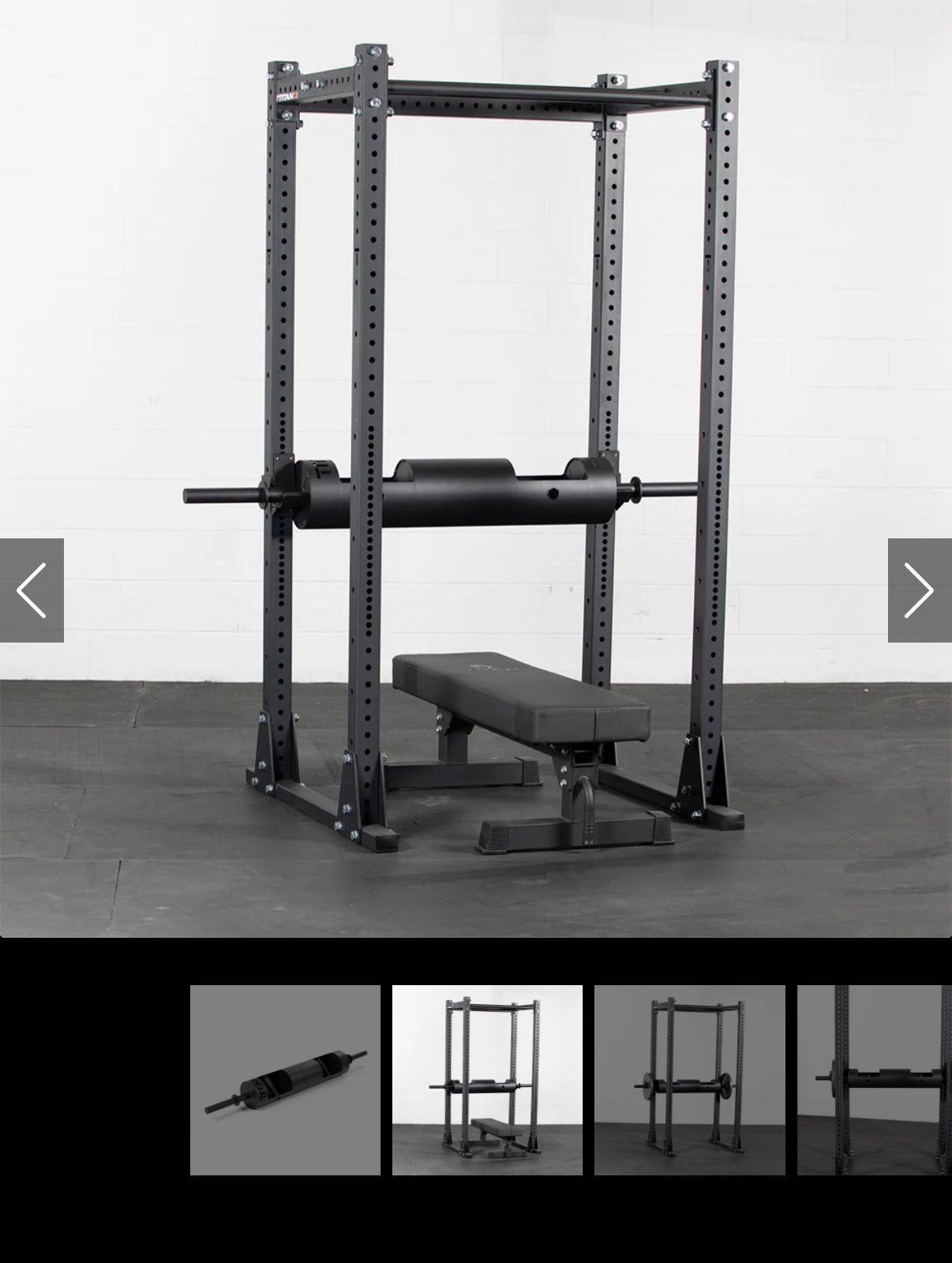 🚨Brand New🚨 10” Titan Fitness Rackable Strongman Log Barbell - photo 5