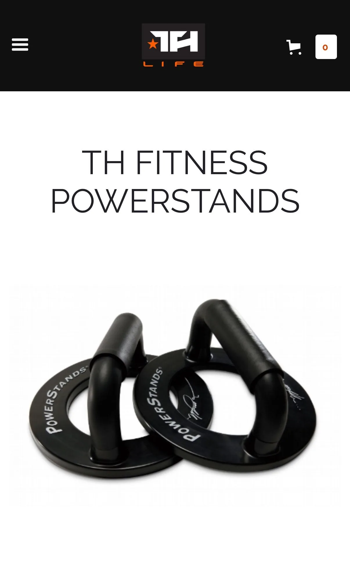 Tim Horton Fitness Powerstands Push Up Handles image indicator(2)