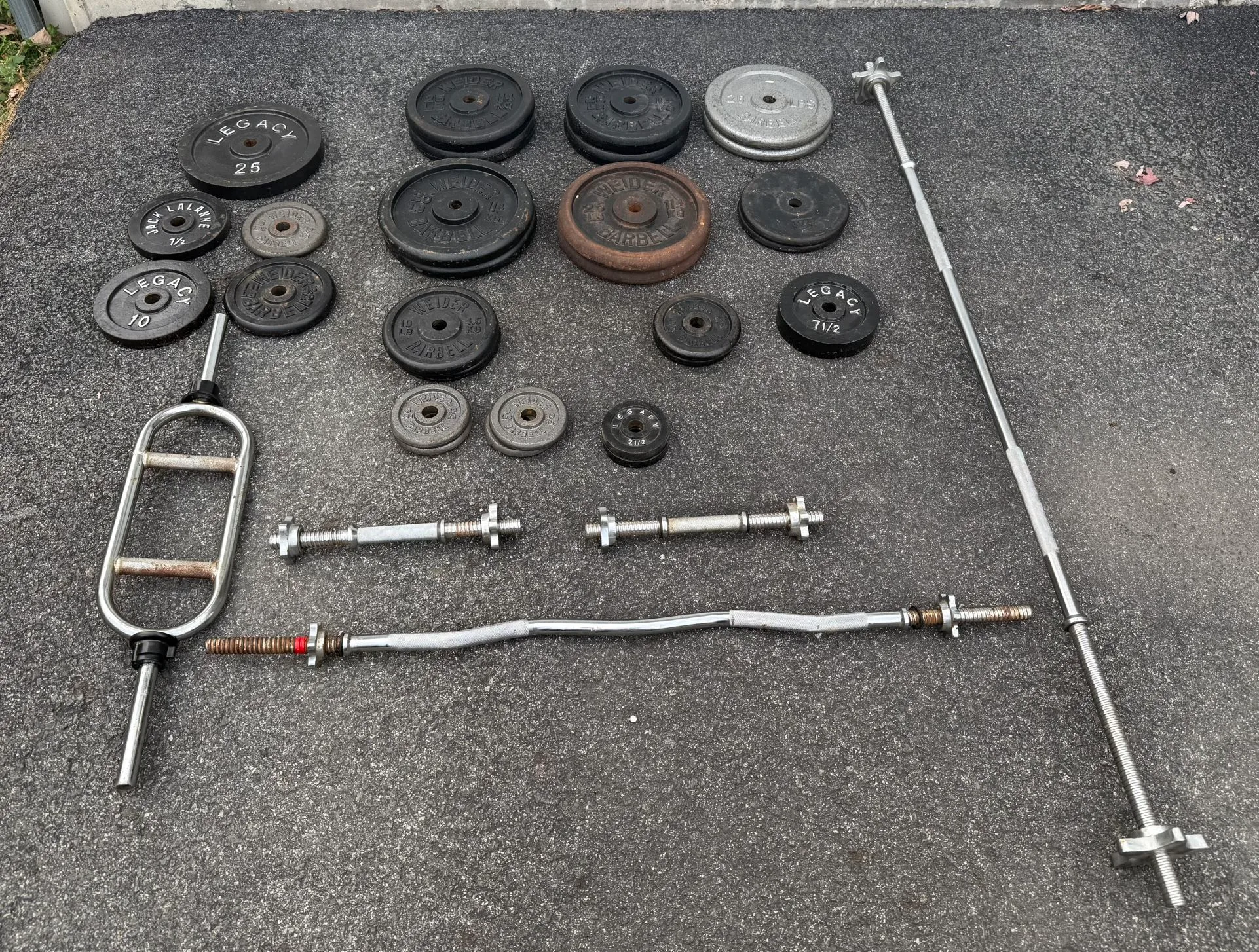 Standard Barbells, Dumbbells, Weight Plates thumbnail