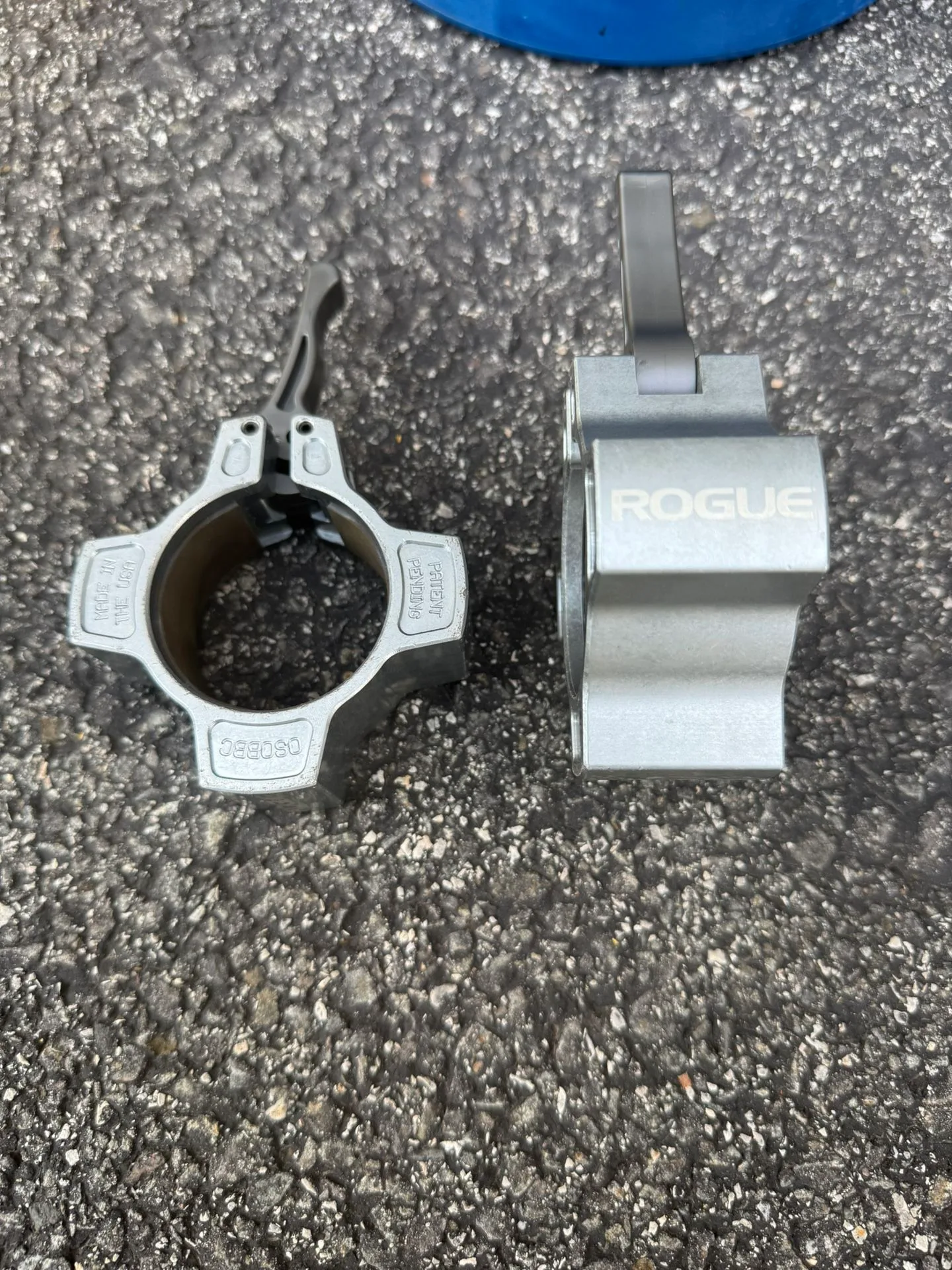 Rogue Fitness dumbbell bumpers, handles, collars image indicator(5)