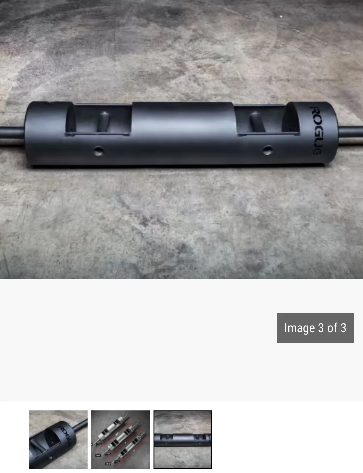 Rogue Fitness 10” Strongman Log Barbell image indicator(8)