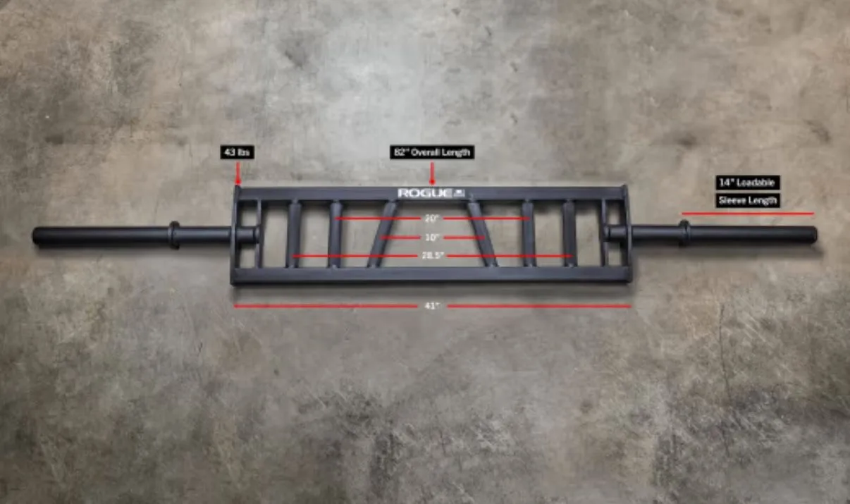 Rogue Fitness MG-3 Multi Grip Olympic Barbell image indicator(4)