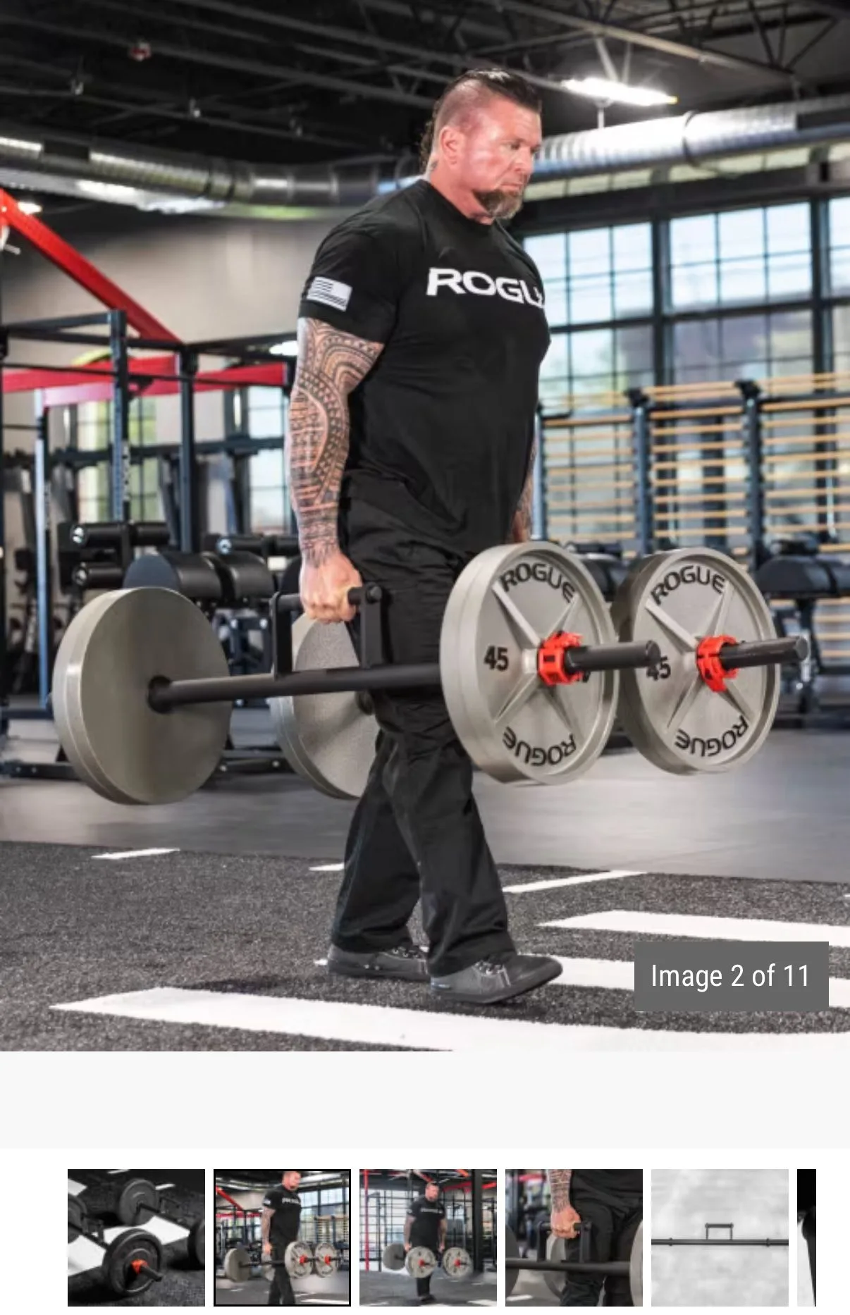 Rogue Fitness Strongman Farmers Walk Handles image indicator(4)