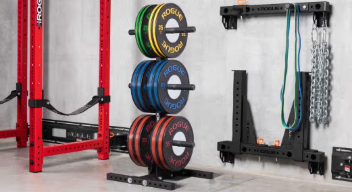 Rogue Fitness Vertical Olympic Weight Plate Storage Tree WITH WH - photo 4