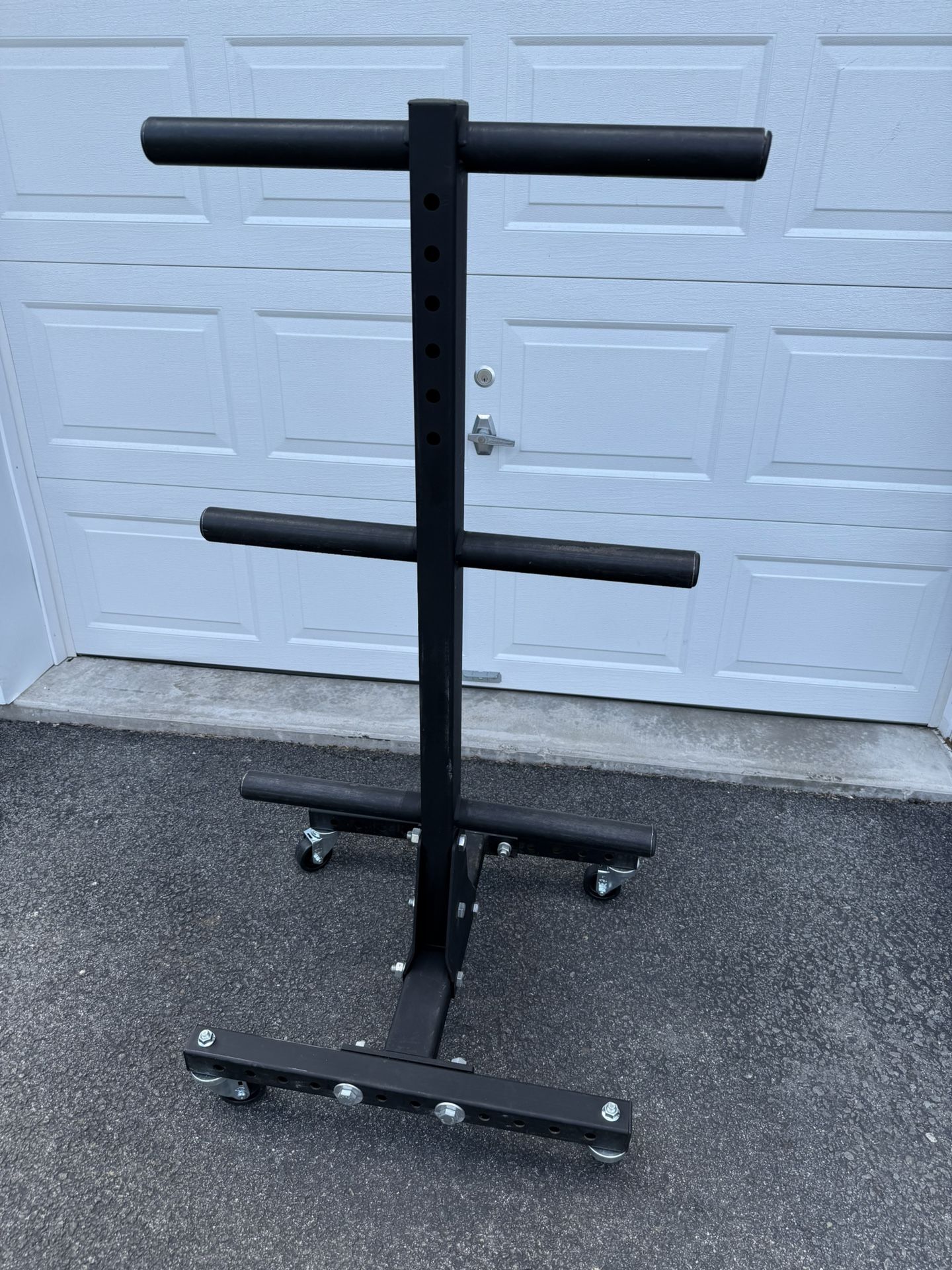 Rogue Fitness Vertical Olympic Weight Plate Storage Tree WITH WH - photo 5