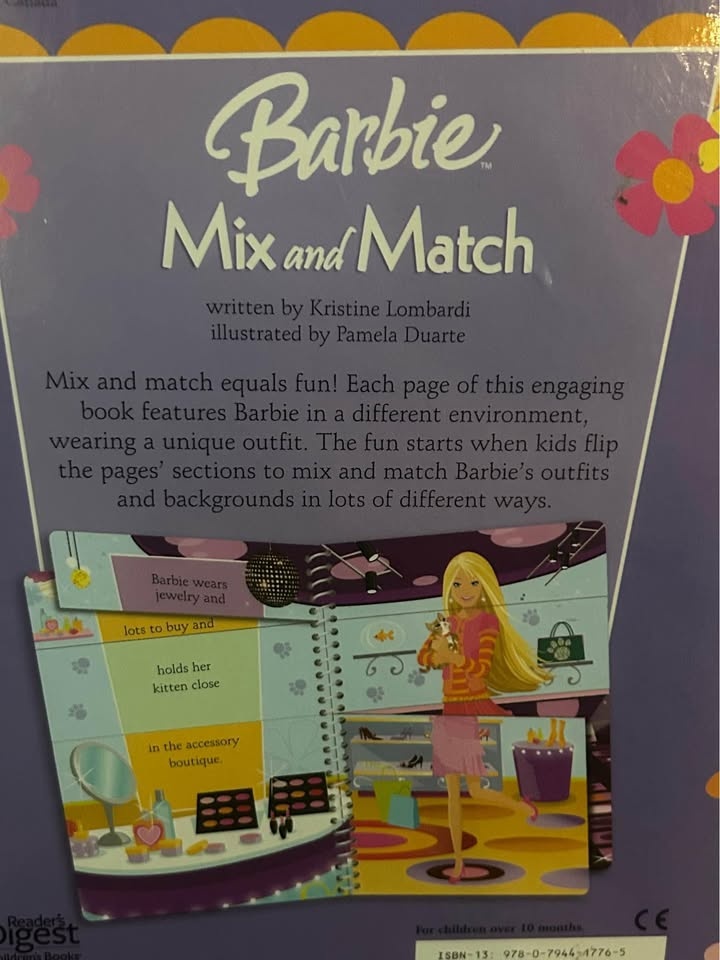 Barbie Mix & Match Book - photo 2