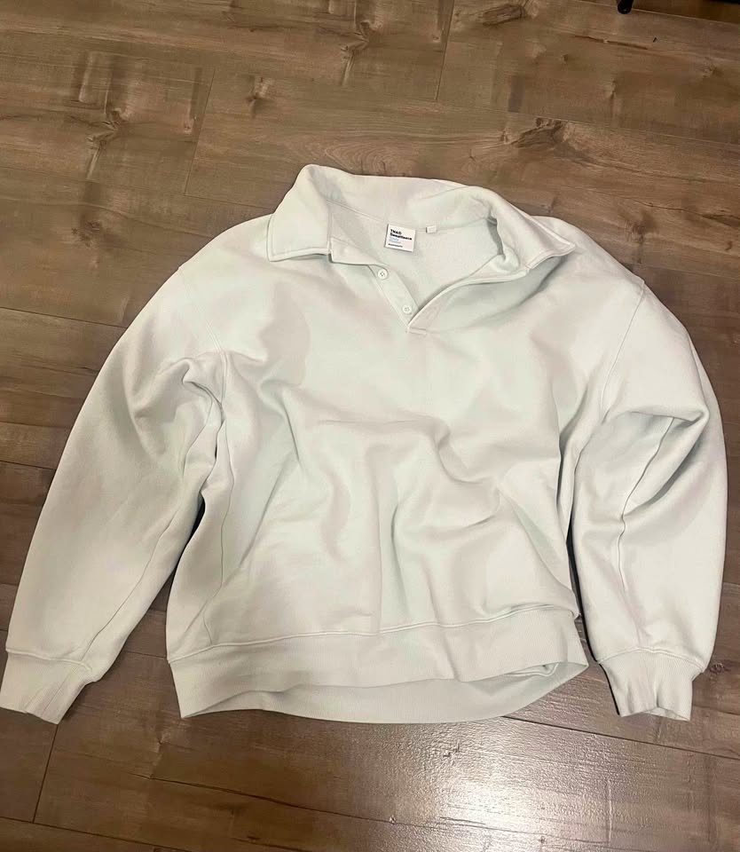 TNA Boyfriend Polo Sweatshirt Size M