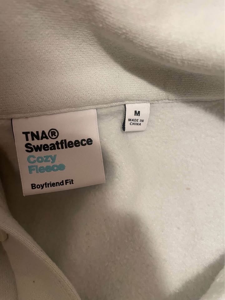 TNA Boyfriend Polo Sweatshirt Size M - photo 2