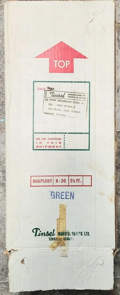 Vintage Tinsel Christmas Tree - 2 1/2 Feet Tall image indicator(3)