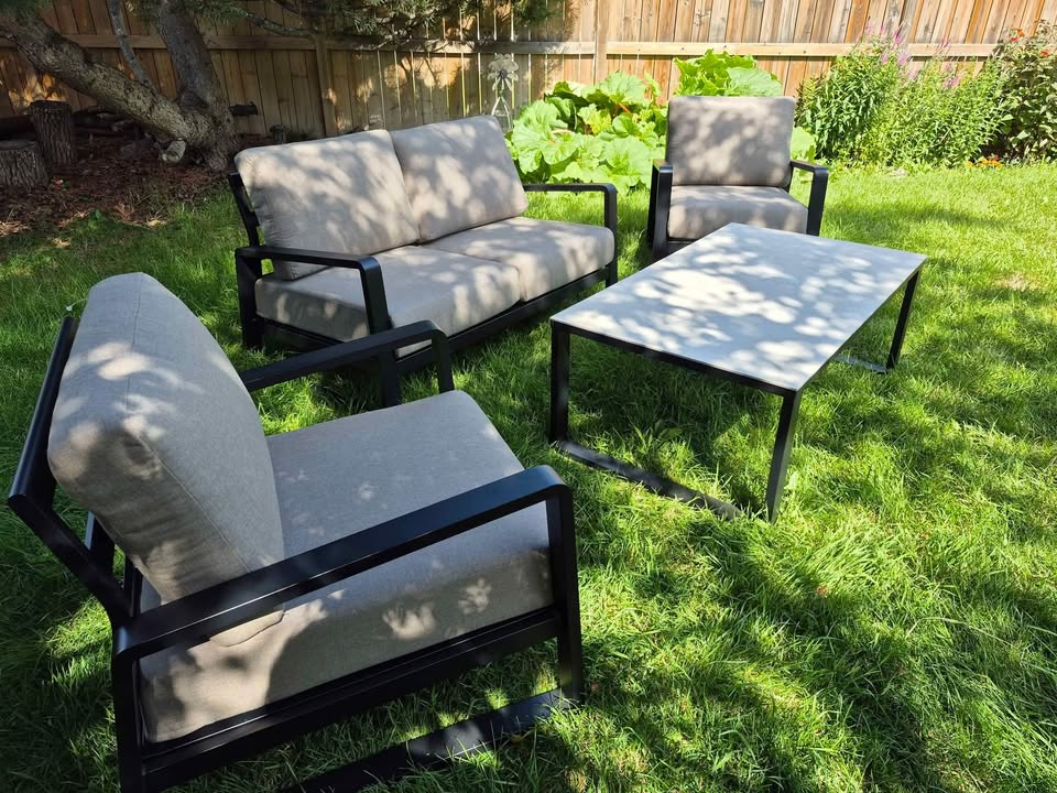 Oceano 4 Piece Patio Furniture New, Assembled, $1875 - photo 2