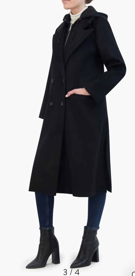 Rebecca Mincoff Coat With Hoodie Bib size M - photo 5