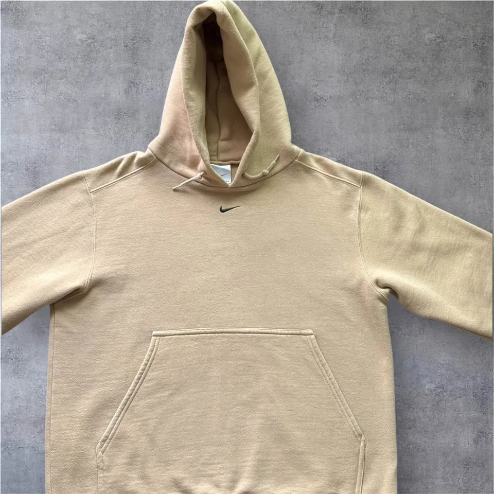 TRAVIS SCOTT Vintage Nike hoodie centre swoosh logo made in USA image indicator(2)