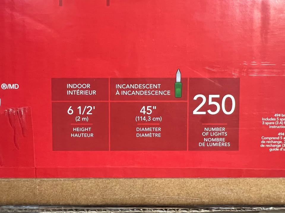 For Living 6.5’ Inglis Christmas Tree – Like New - photo 3