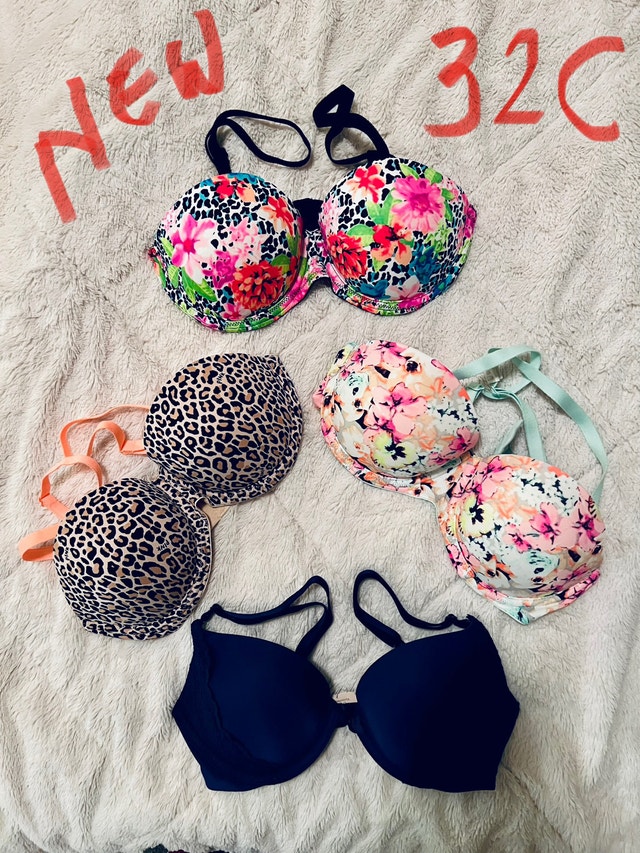 PINK & VICTORIA SECRET BRAS NEW