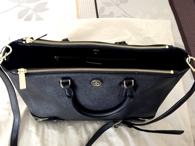 TORY BURCH SAFFIANO HANDBAG LARGE NEW AUTHENTIC - photo 2