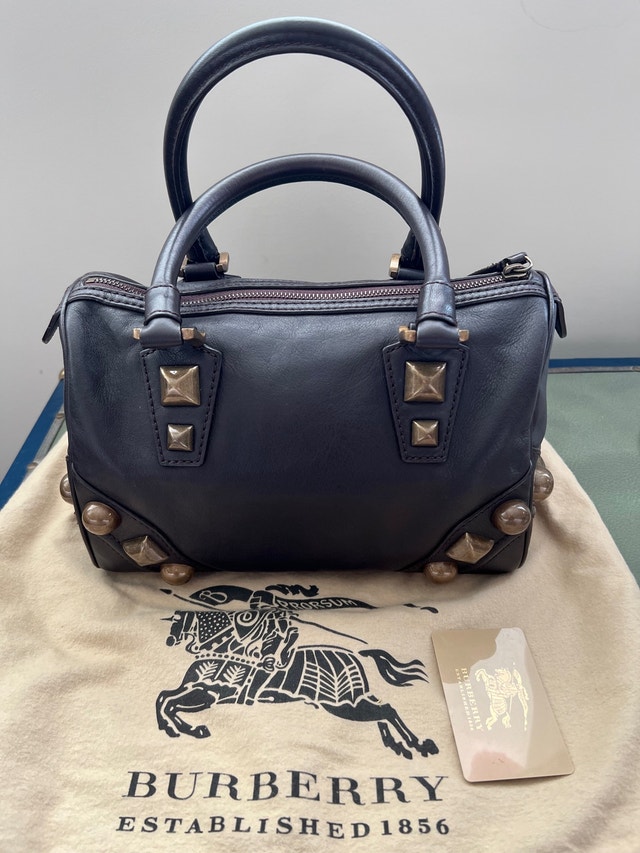 BURBERRY LEATHER HANDBAG 25 - photo 2