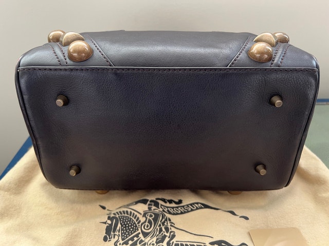 BURBERRY LEATHER HANDBAG 25 - photo 3