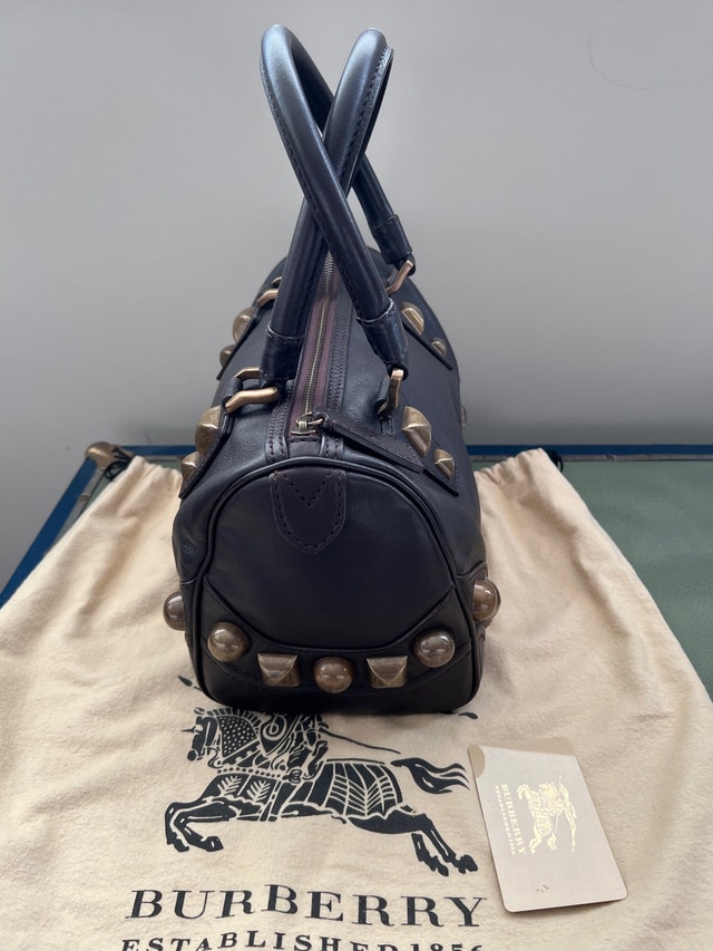 BURBERRY LEATHER HANDBAG 25 - photo 5