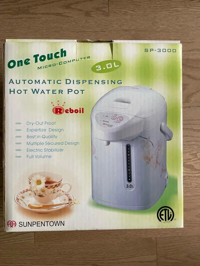 Automatic Hot water boiler and dispenser