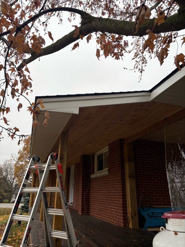 Siding,soffit,fascia,eavestrough,capping