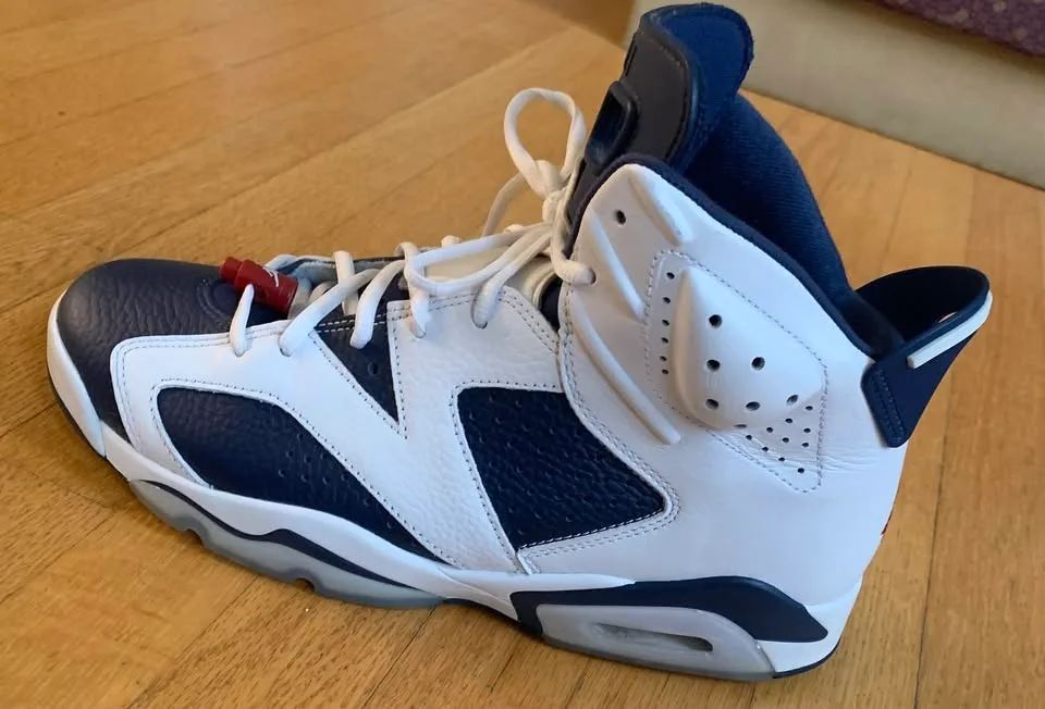 Air Jordan 6 Midway Navy - Men's 11.5 - Excellent Condition image indicator(2)