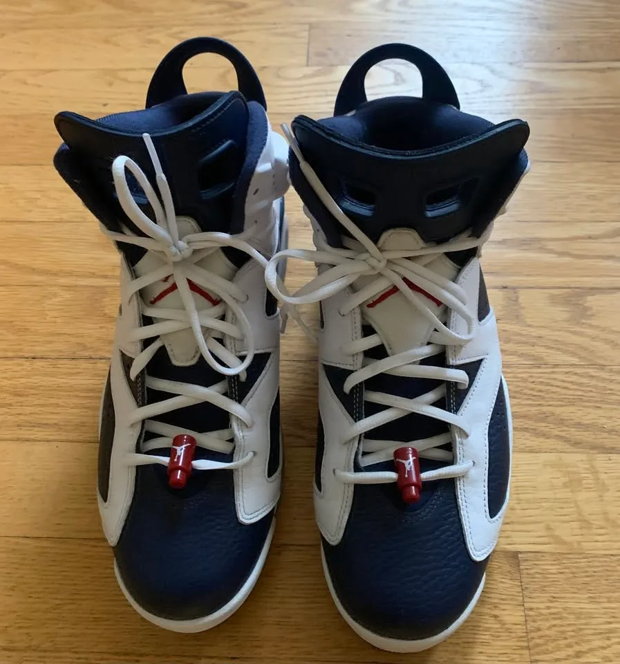 Air Jordan 6 Midway Navy - Men's 11.5 - Excellent Condition image indicator(3)