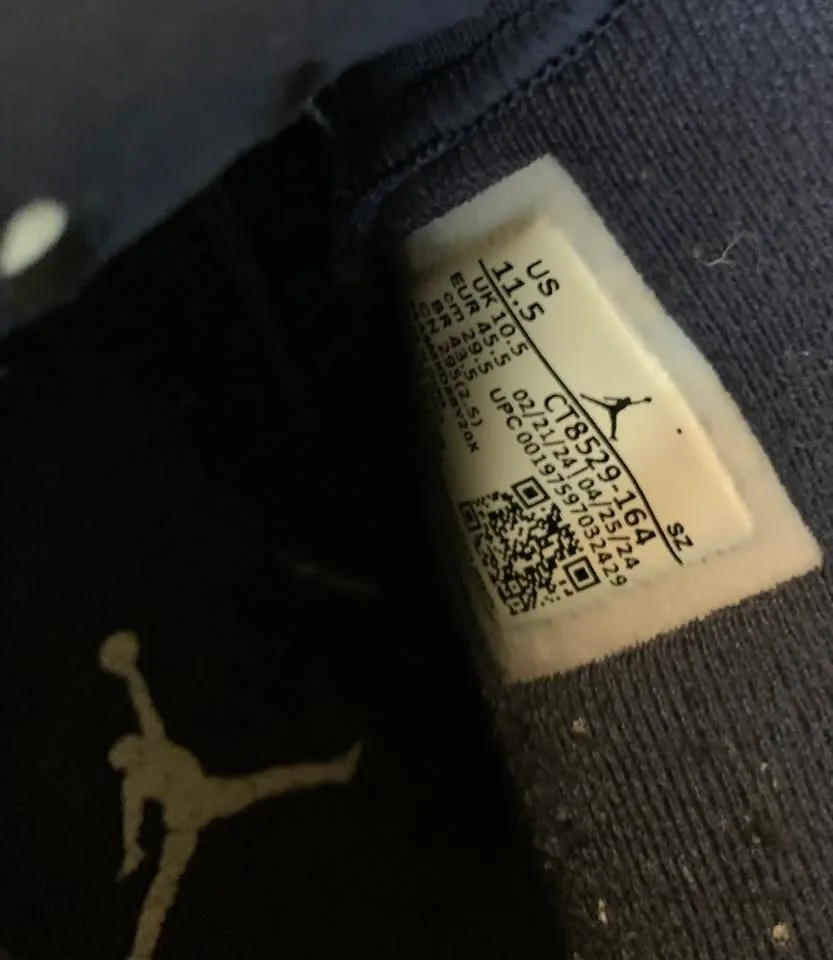 Air Jordan 6 Midway Navy - Men's 11.5 - Excellent Condition image indicator(6)