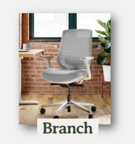 Ergonomic Chair W/ Ergonomic Headrest