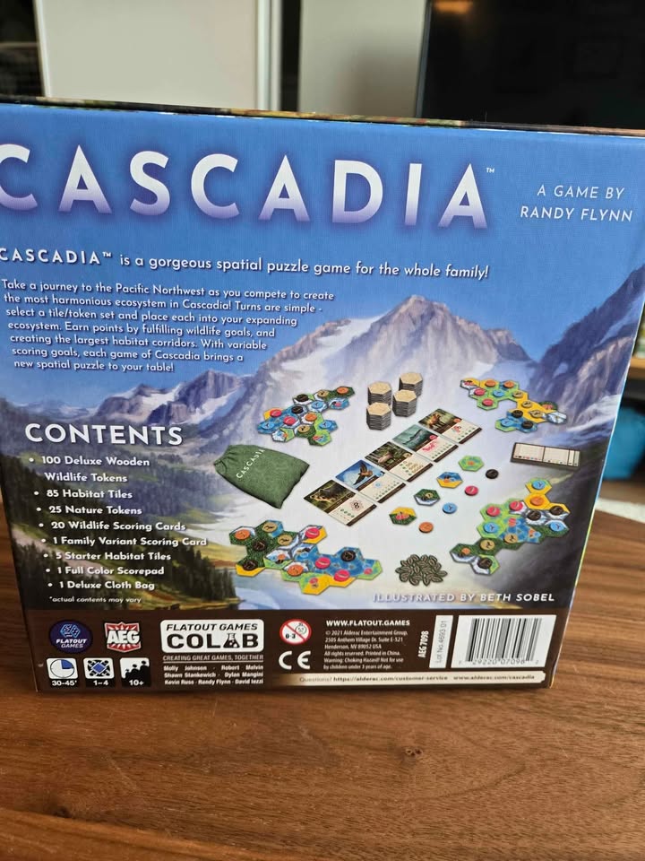 Cascadia Board Game - Brand New, Never Played - photo 2