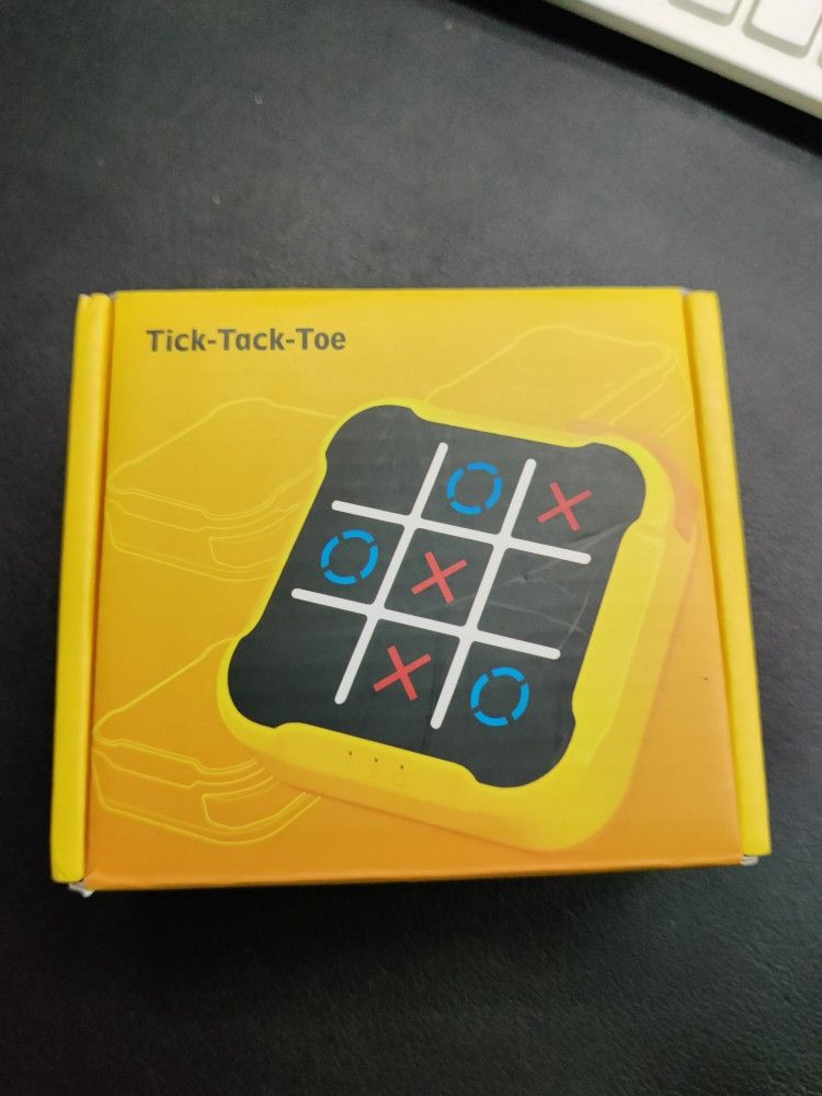 Tic Tac Toe Game Machine, 4 in 1 Handheld Electronic Game - photo 2