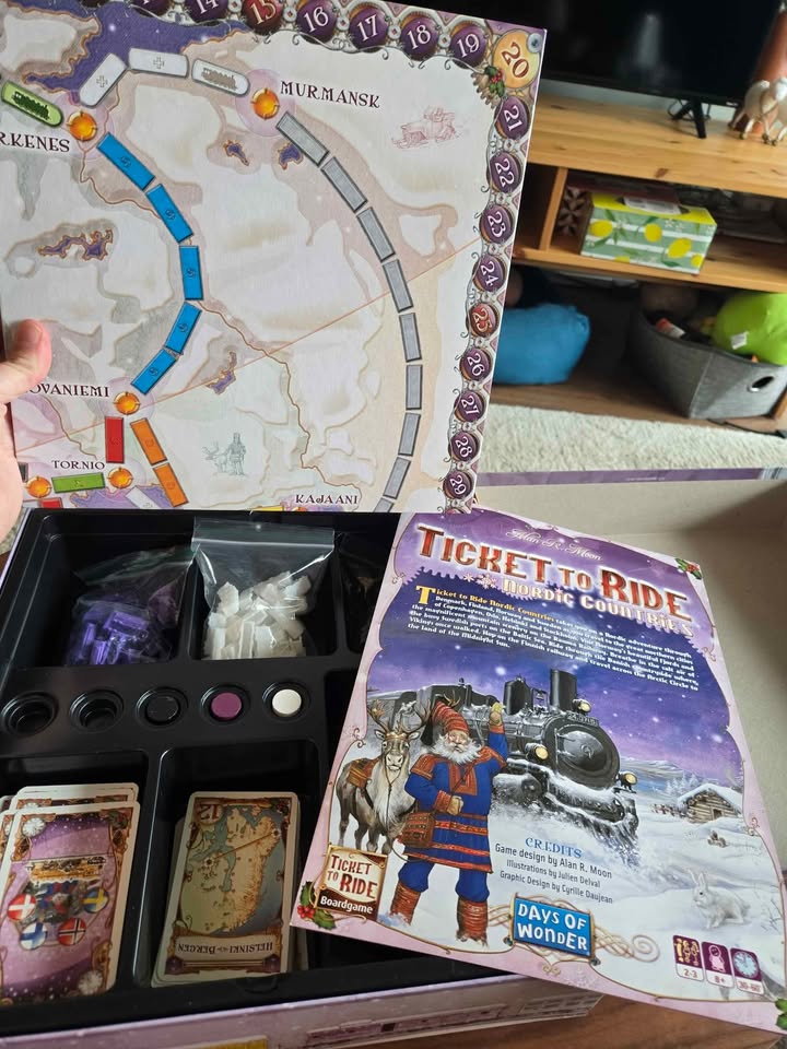 Ticket to Ride: Nordic Countries Board Game - photo 3