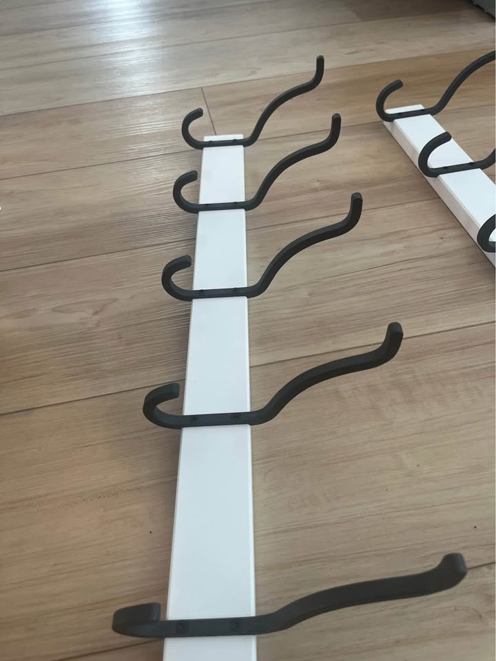 2 IKEA HJÄLMAREN Towel Racks + 1 Bonus (Kinda) - photo 2